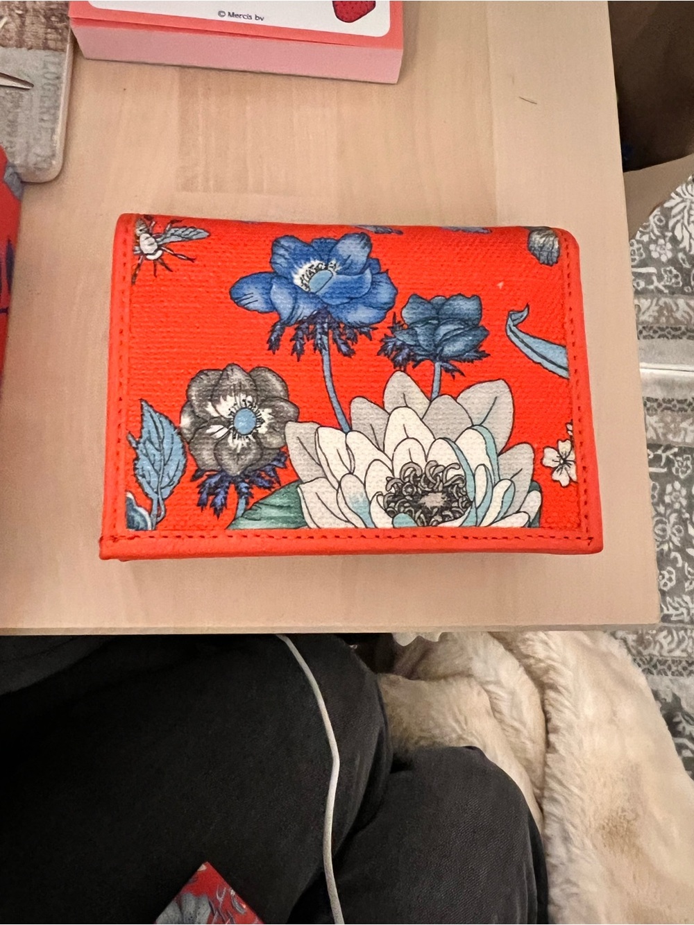 LIMITED JAPAN EDITION Gucci GG Marmont Flora Bifold Wallet-NEW - Picture 2 of 8